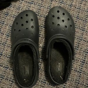 Furry Crocs (size 12)